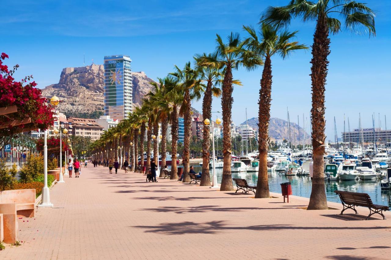 Estudio Playa Del Postiguet Alicante Esterno foto